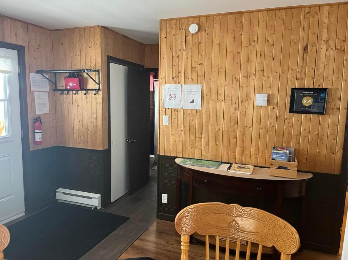 La Cabane Chez Jimmy Petit-Saguenay Exteriör bild